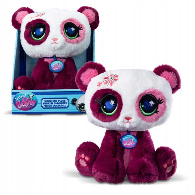 Maskotka Littlest Pet Shop Panda Pluszak Przytulanka Lps Hasbro Duża 28 CM