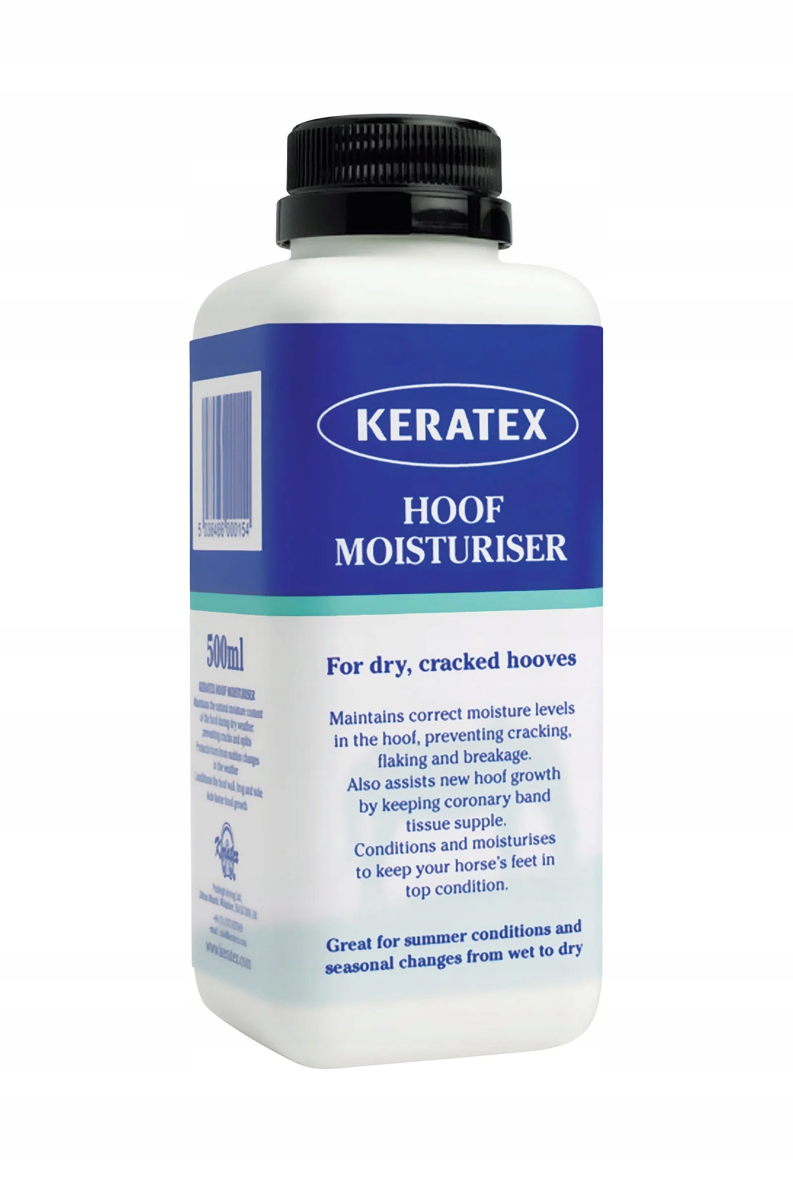 Keratex Hoof Moisturiser nawilża i chroni kopyta dla koni horse 500 ml