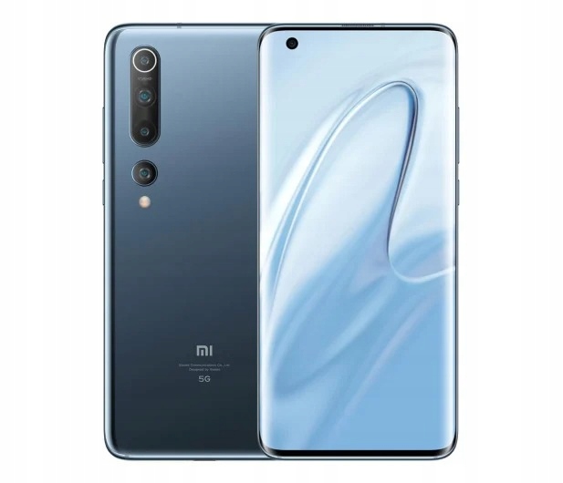 Smartfon Xiaomi Mi 10 8/128GB 6,67'' Amoled 108/20 Mpix 4780 mAh szary