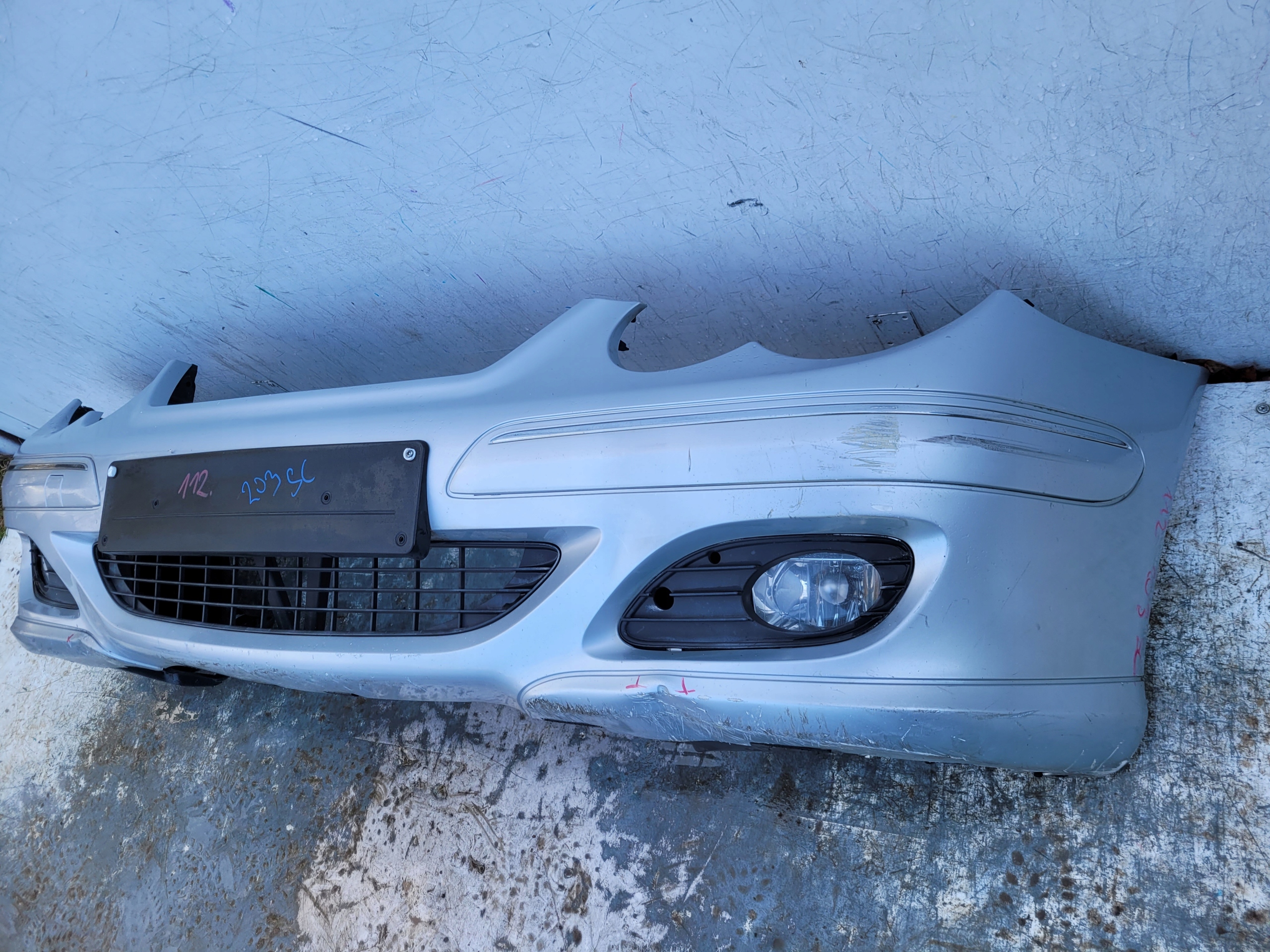 Mercedes C klasa 203 Sport Coupe front bumper front