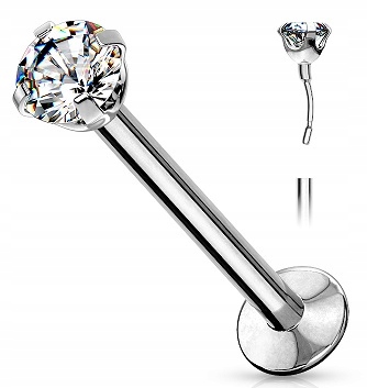 

Labret Monroe 1,2/6/3 mm Do Chrząstki Tragusa