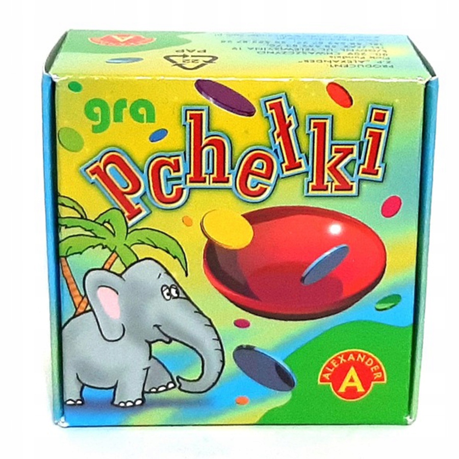 PCHEŁKI GRA ZRĘCZNOŚCIOWA RODZINNA DLA DZIECI Wiek dziecka 3 lata +