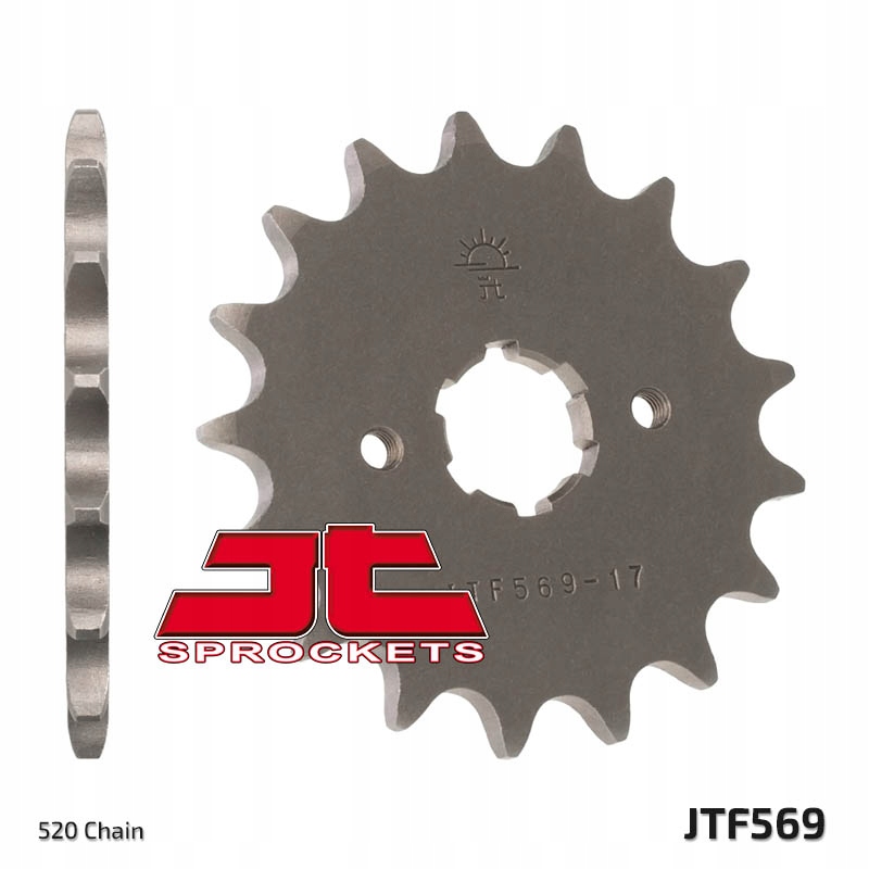Jt Zębatka Przednia 569 17 Yamaha XV 250 '89-'94, Xvs 250 '08-'17, XV 250`8