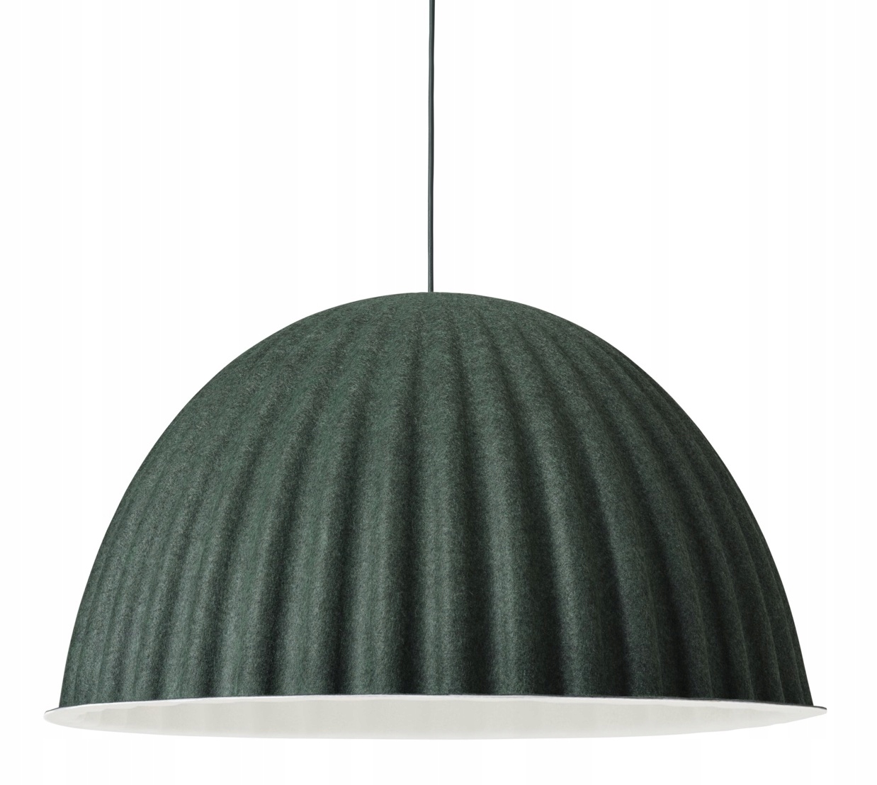 Muuto Under The Bell Závesná lampa 82 cm zelená