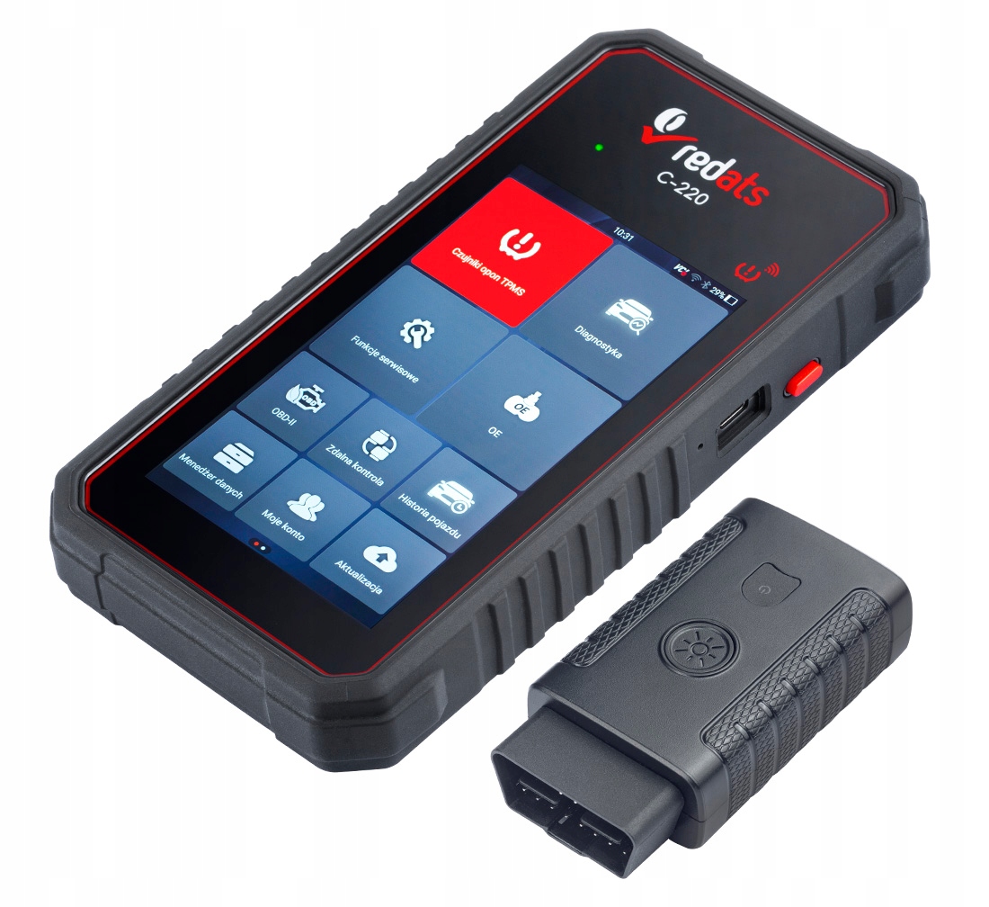 Urządzenie serwisowe Tester Czujników do Tpms Redats C-220 Diagnostyka