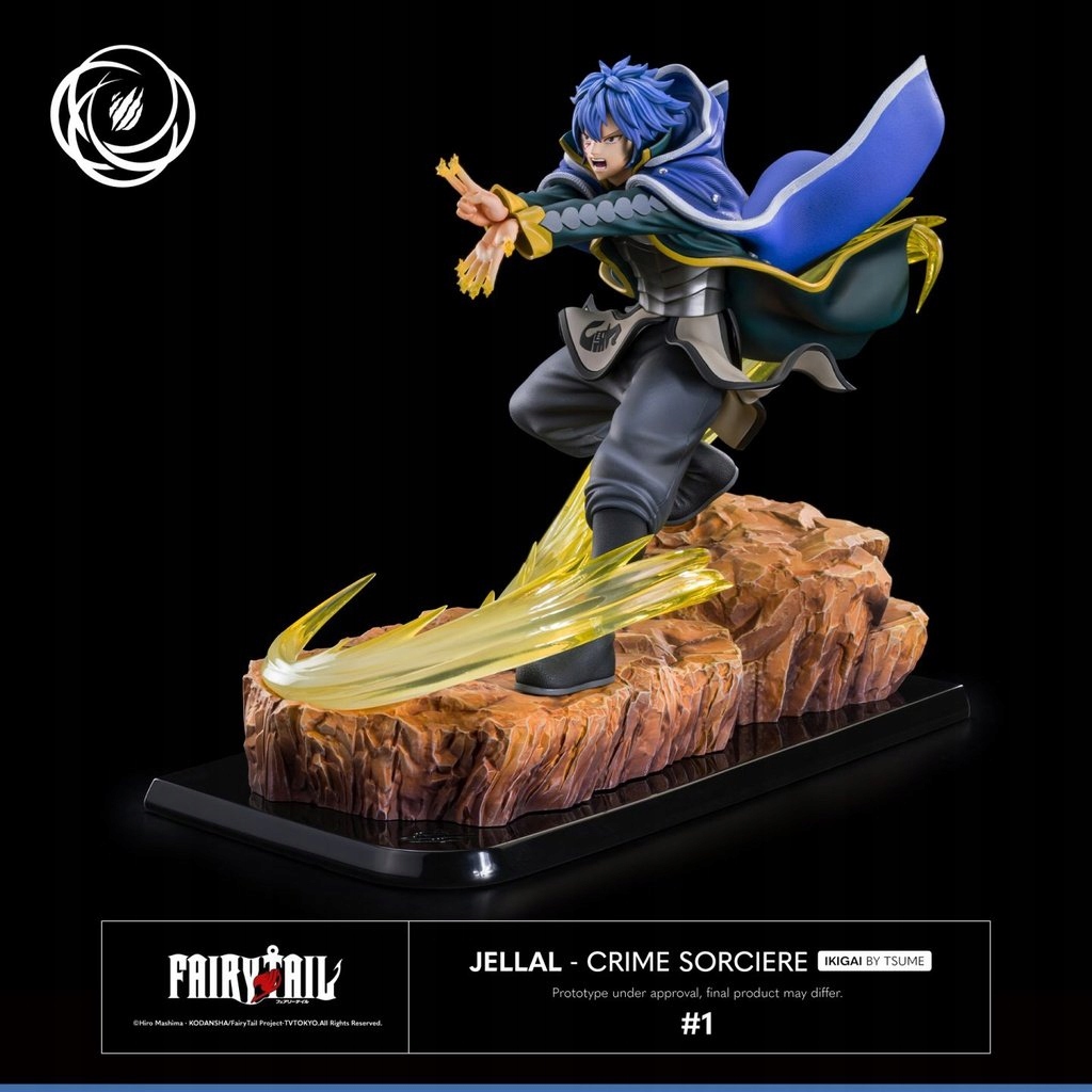 Fairy Tail Jellal pryskyřičná soška Ikigai 1/6 od firmy Tsume 28 cm