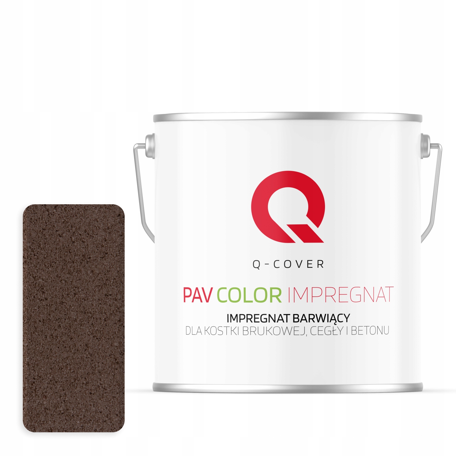 Barvící Impregnát Na Dlažební Kostky Betonu, Barva Čokoládově Hnědá 8017 5 L