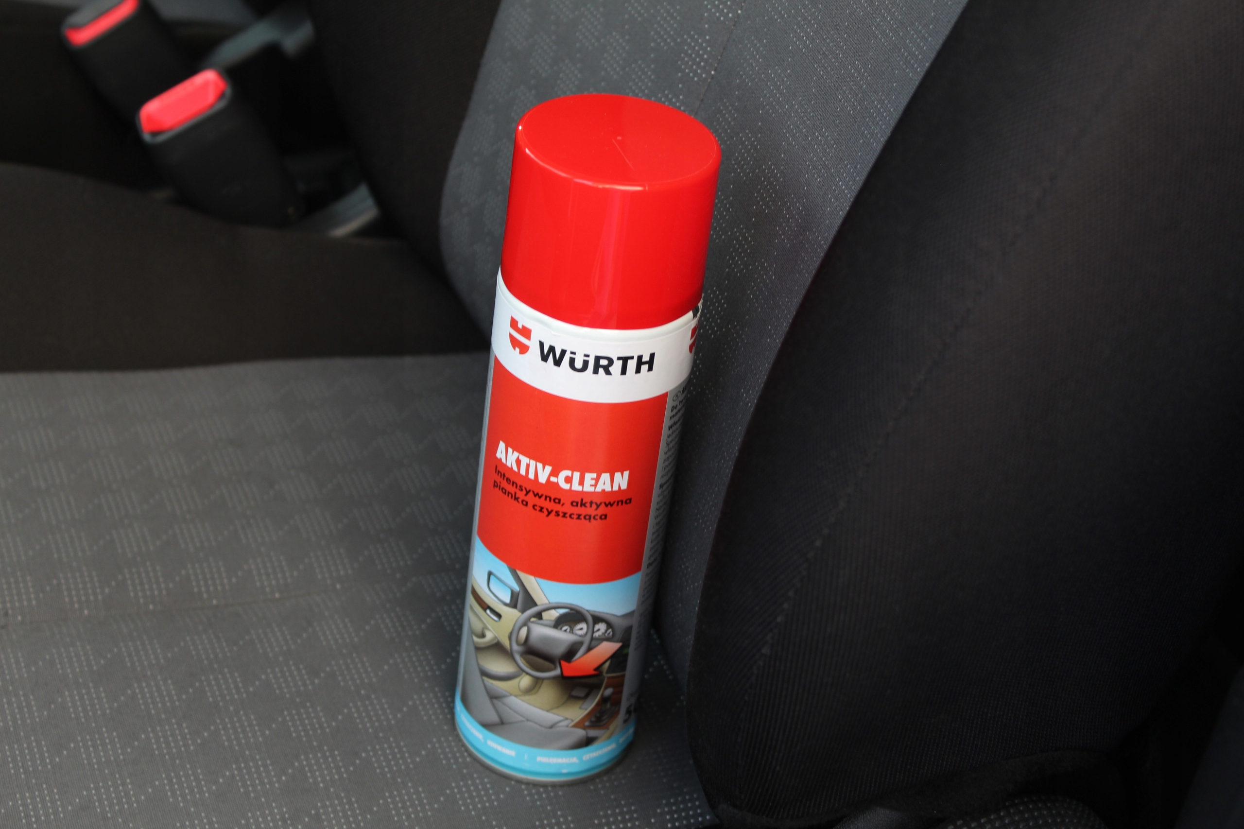 WURTH NAJMOCNIEJSZA PIANKA AKTIV-CLEAN DO TAPICERK Rodzaj czyszczenie tekstyliów