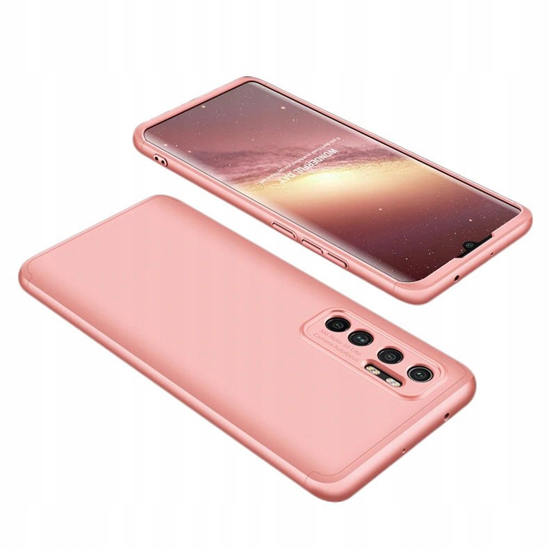

360 Etui przód tył do Xiaomi Mi Note 10 Lite pink