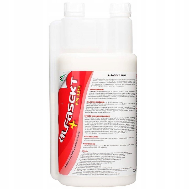 Płyn przeciwko karaluchom, mrówkom, muchom, pchłom, pluskwom 1000 ml