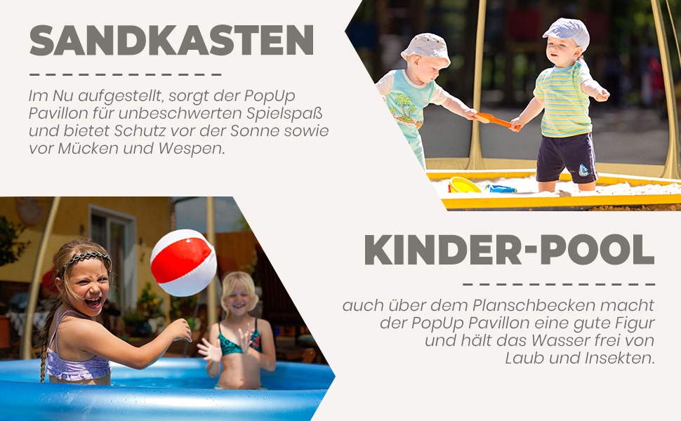 PAWILON OGRODOWY 2w1 PopUp 12FT PVC Typ pawilon