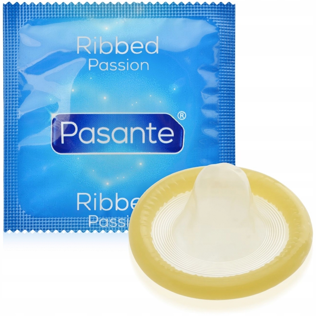 

Prążkowane Prezerwatywy Pasante Ribbed 10 Sztuk