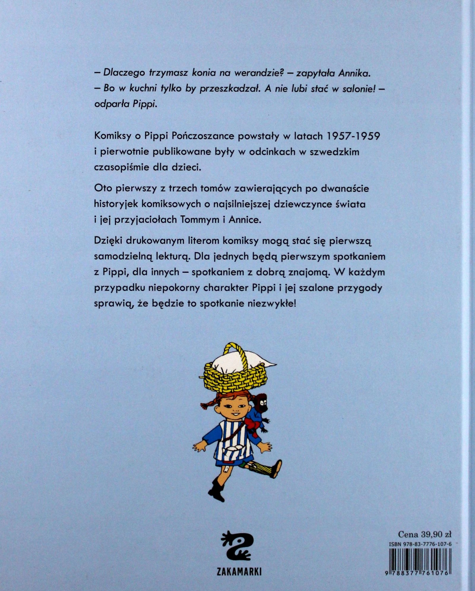 PIPPI SIĘ WPROWADZA I INNE KOMIKSY PIPPI - Astrid Stan opakowania oryginalne
