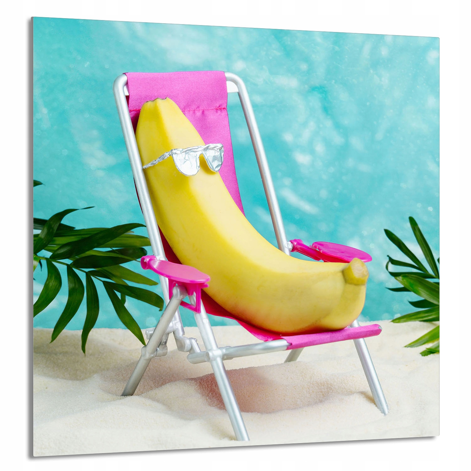 Skleněný Panel Do Kuchyně 60x65 Banán Tvrzené Sklo