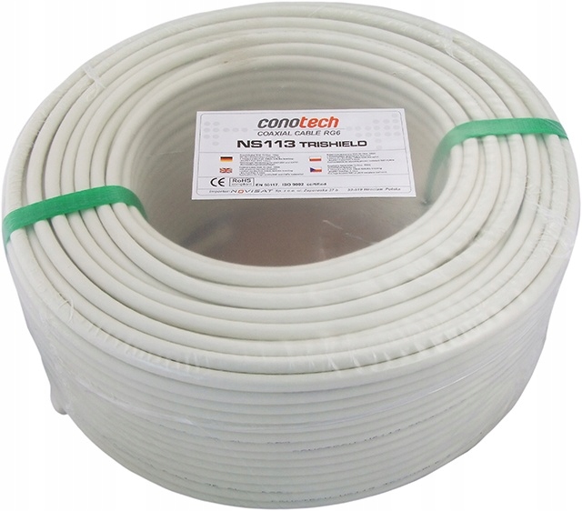 

Kabel Antenowy Sat Dvb-t NS-113 rolka 100m