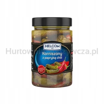 Helcom Okurky KorniŠampony s chilli papričkami 327 ml