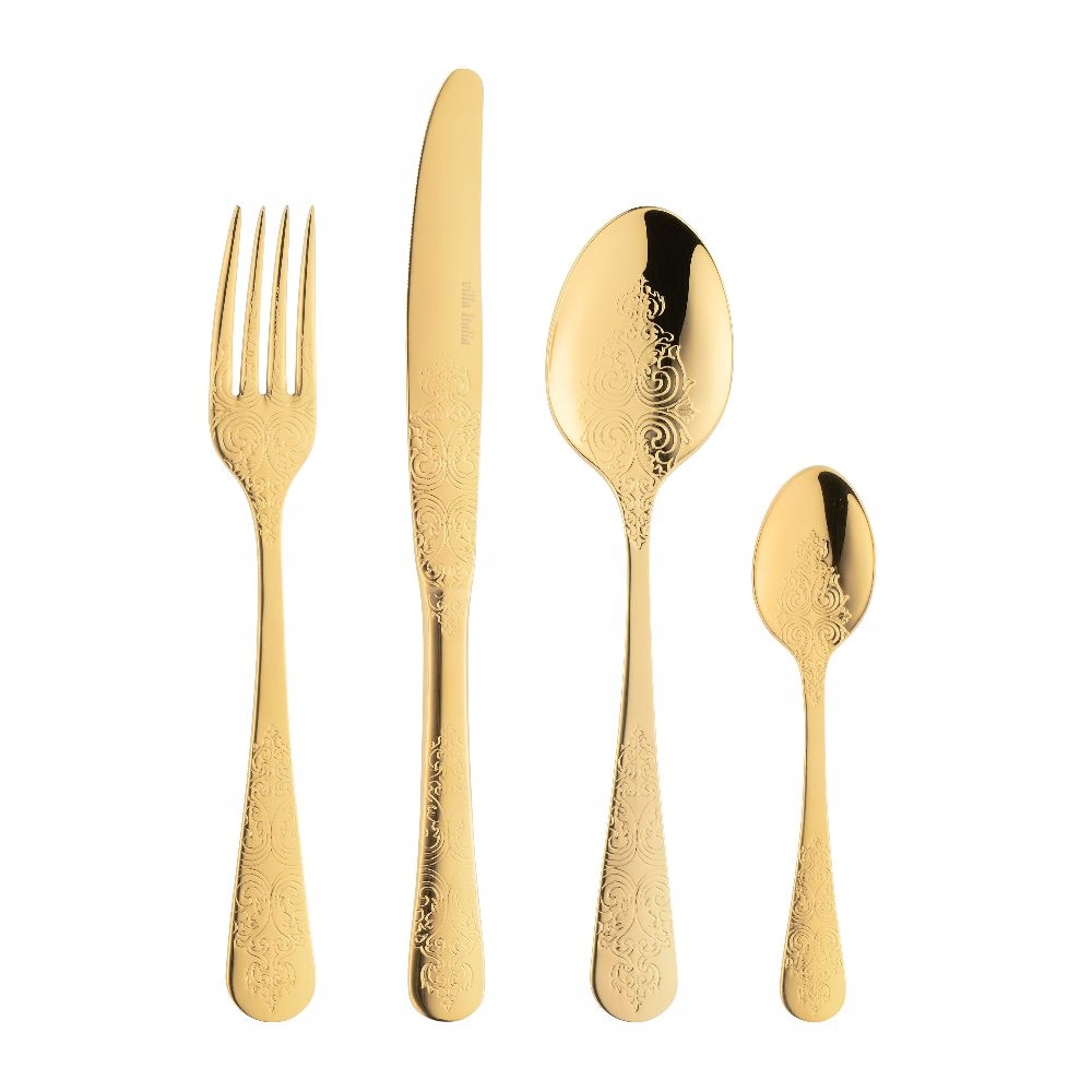 Villa Italia Sada príborov pre 6 osôb 24 kusov Antique Gold