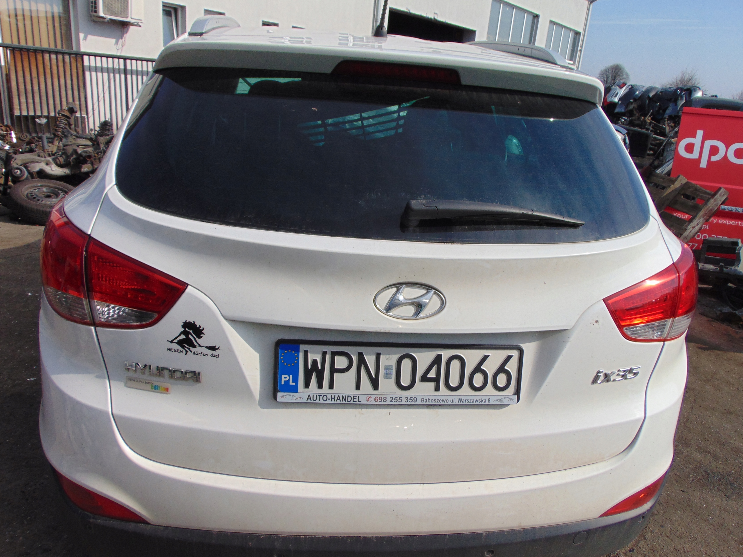 КРИШКА ЗАД. ЗАДНЯ HYUNDAI Ix35 TCW З ЛАМПИ