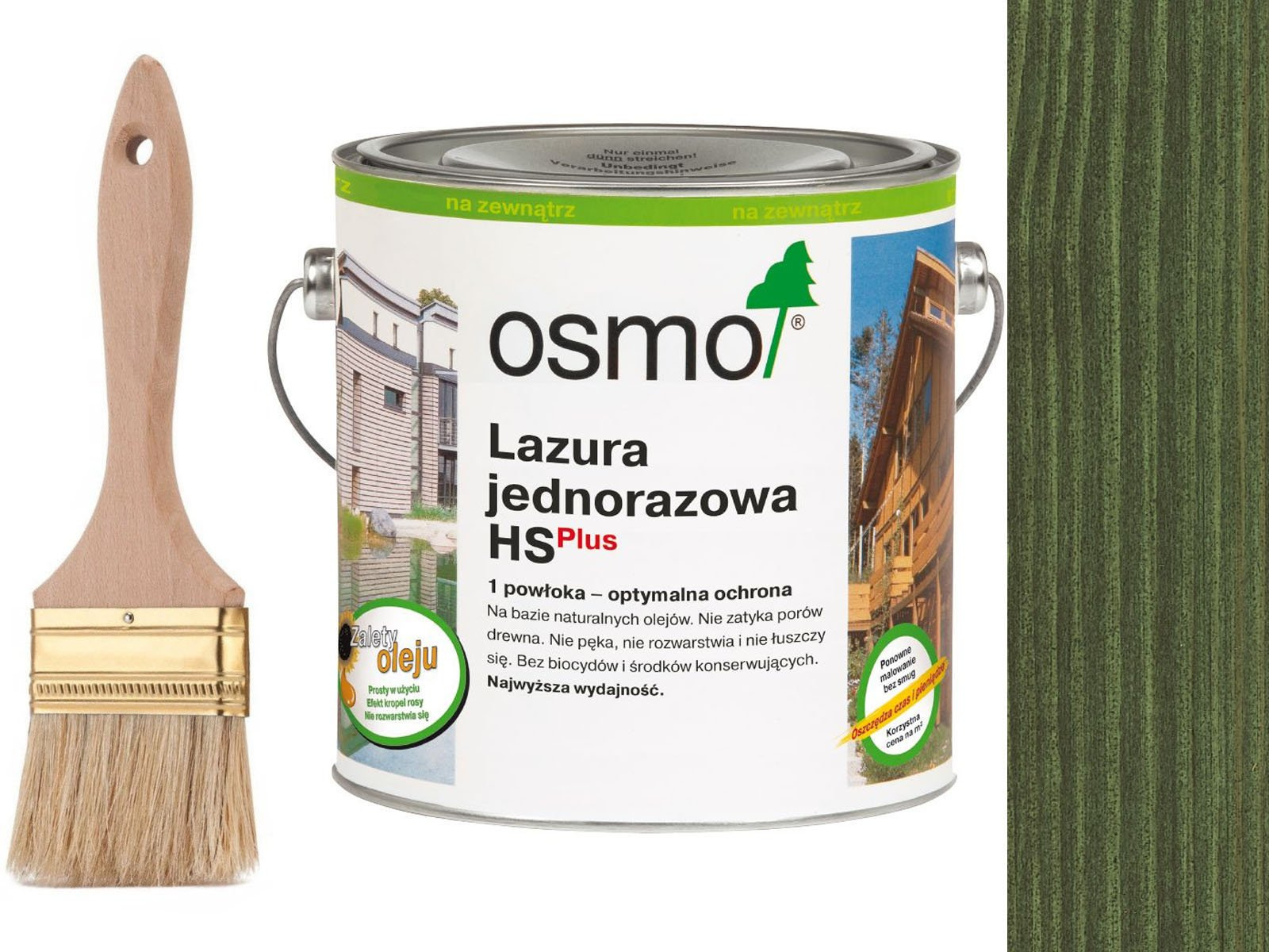Osmo Jednorázová lazura 9242 Zeleň Vánoční Stromek 0,75L