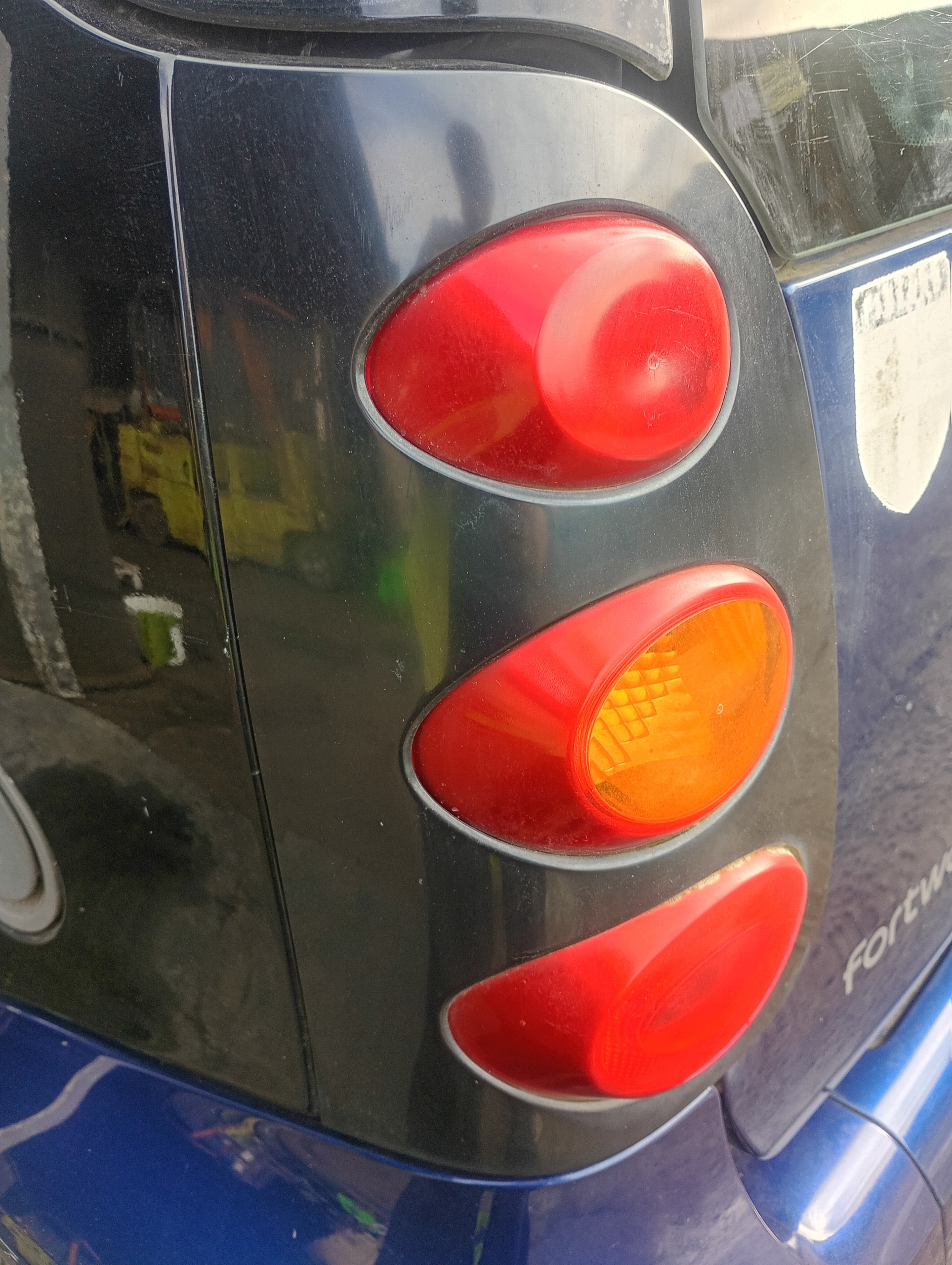 light left rear rear part Smart Fortwo 450 Coupe 98-07