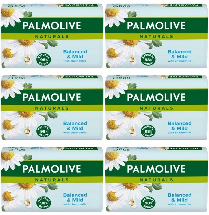 

Palmolive mydło Rumianek z Witaminą E 90g x 6szt