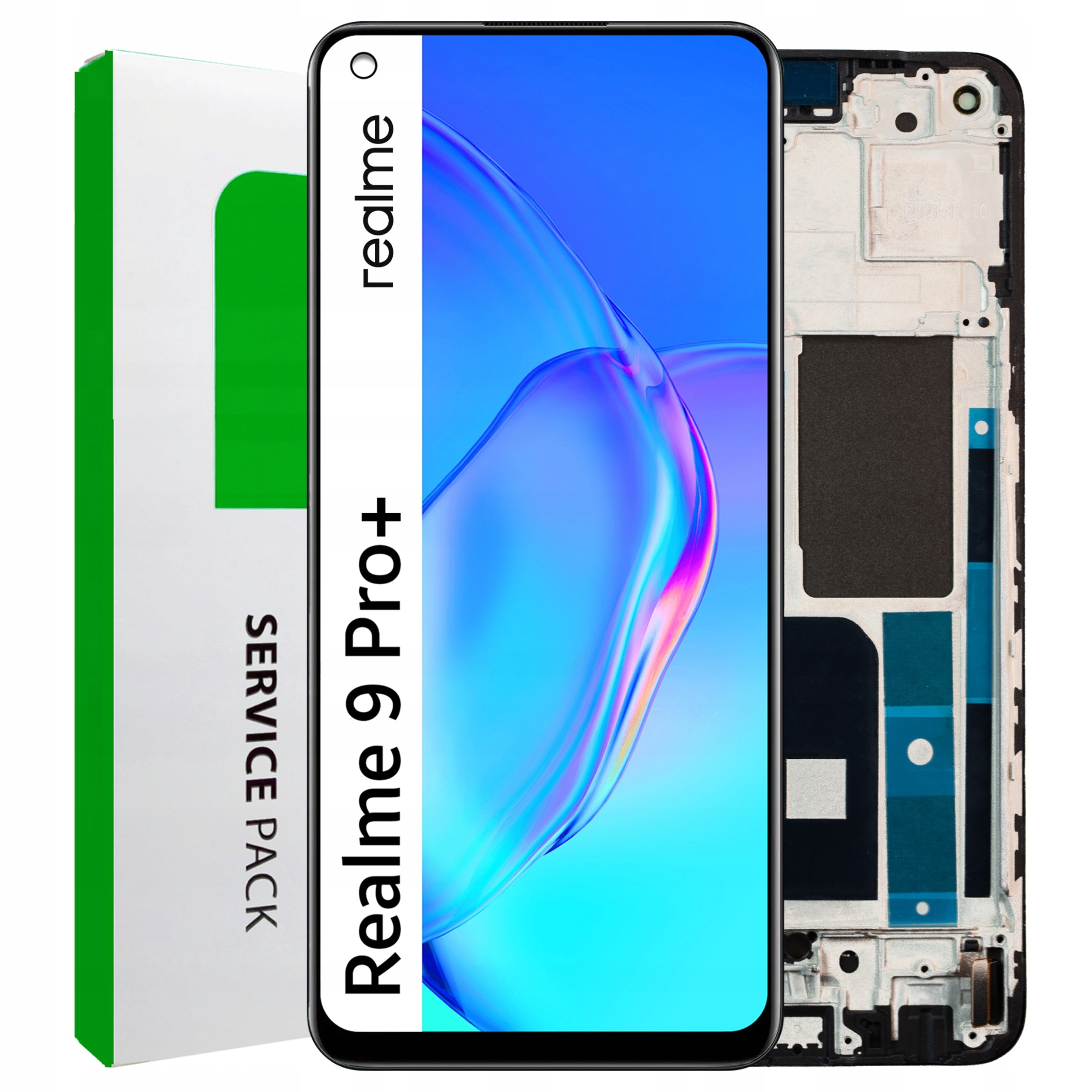 Displej pro Realme 9 Pro Plus LCD displej Rámeček Originální Zila RMX3392