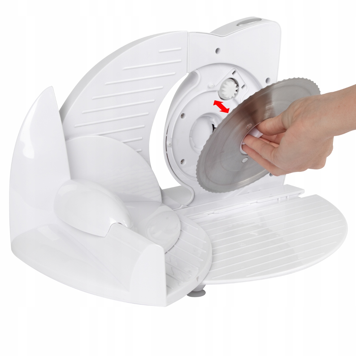 NIEMIECKA ELEKTRYCZNA KRAJALNICA DO CHLEBA WĘDLIN SERA WARZYW 130W Model AS 2958