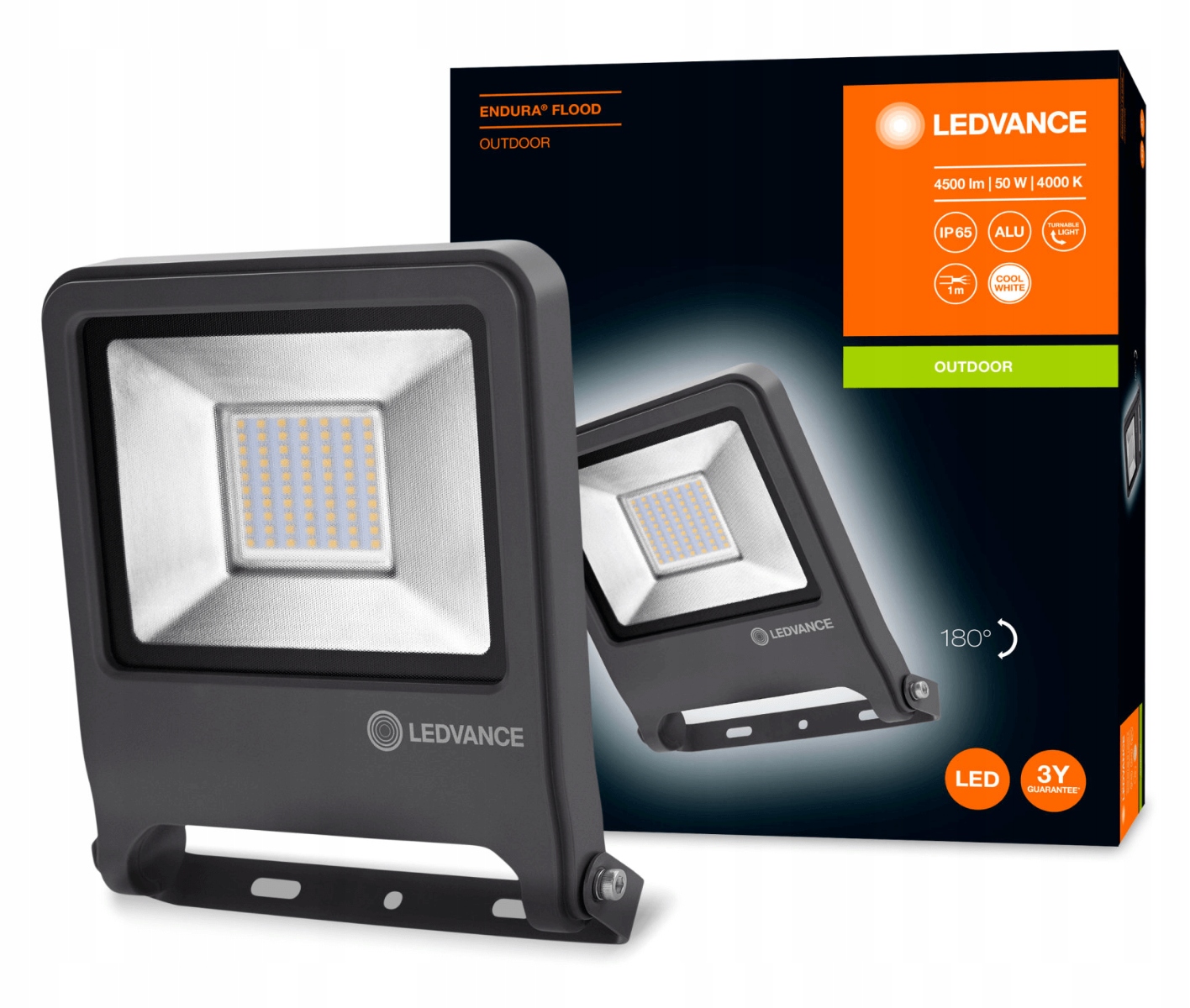 

Naświetlacz Led 50W 4000K IP65 Endura Ledvance