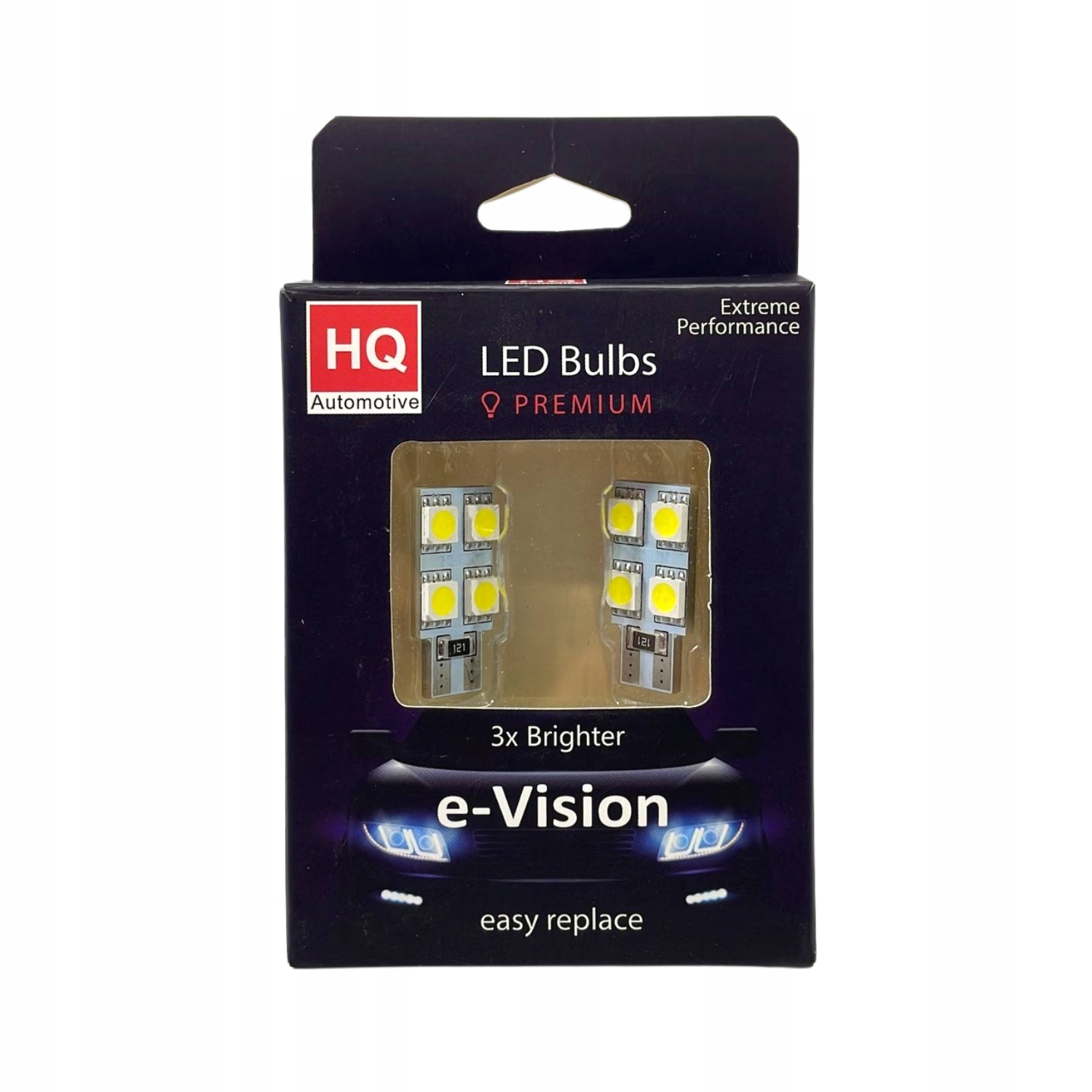 Żarówki Led W5W T10 Canbus Biała 6000K Premium 4 Led Smd 5050