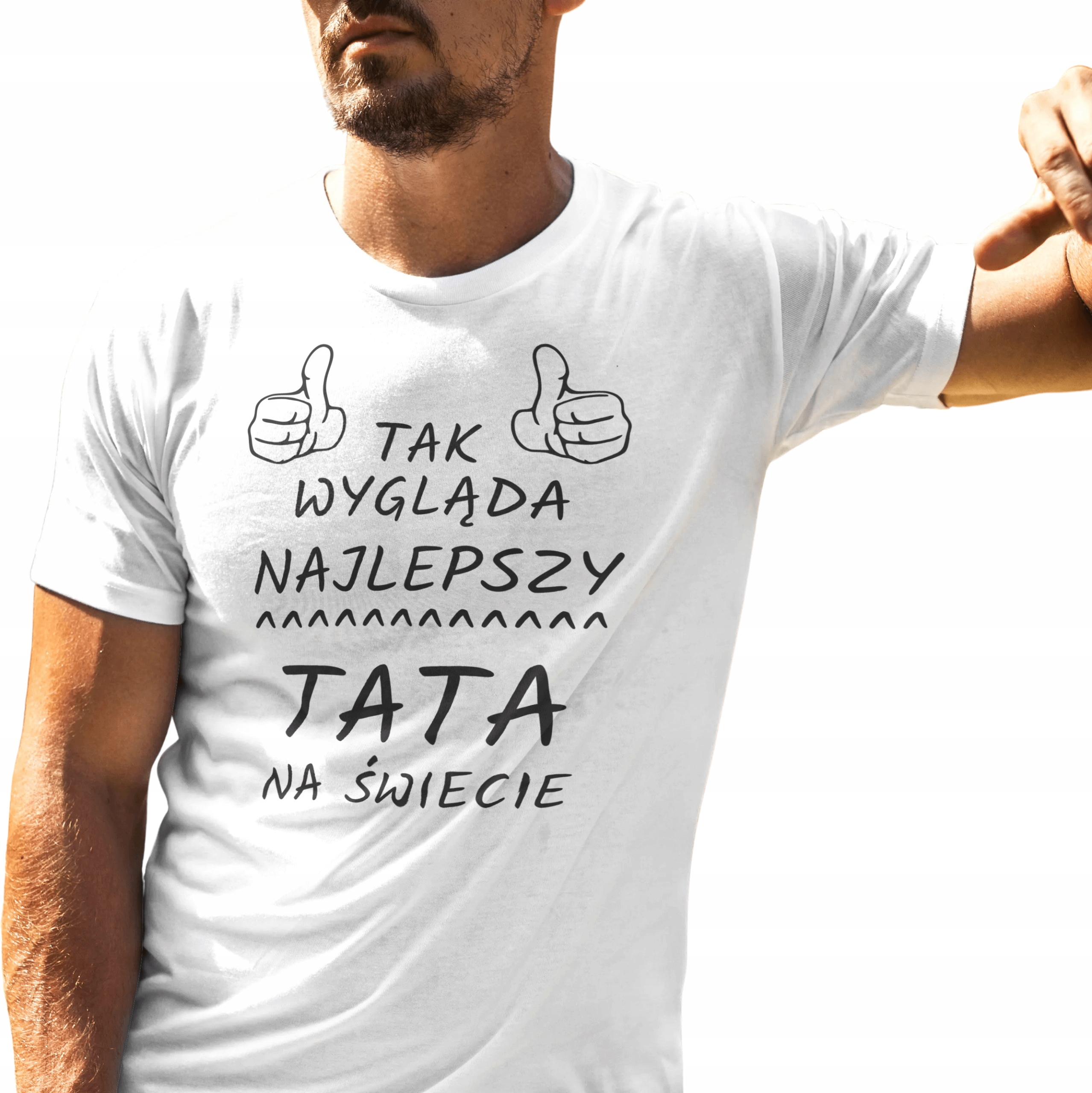 

Koszulka T-shirt Dla Taty Dzień Ojca L
