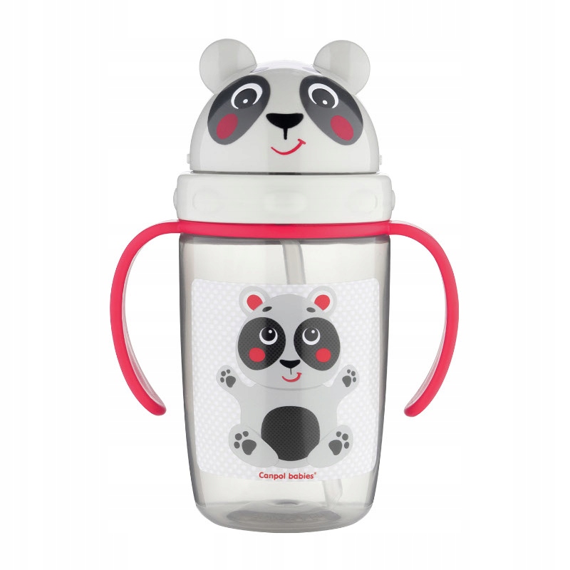 CANPOL BABIES HELLO LITTLE KUBEK Z RURKĄ 400ml 9m+ Kod producenta 56/500_bei