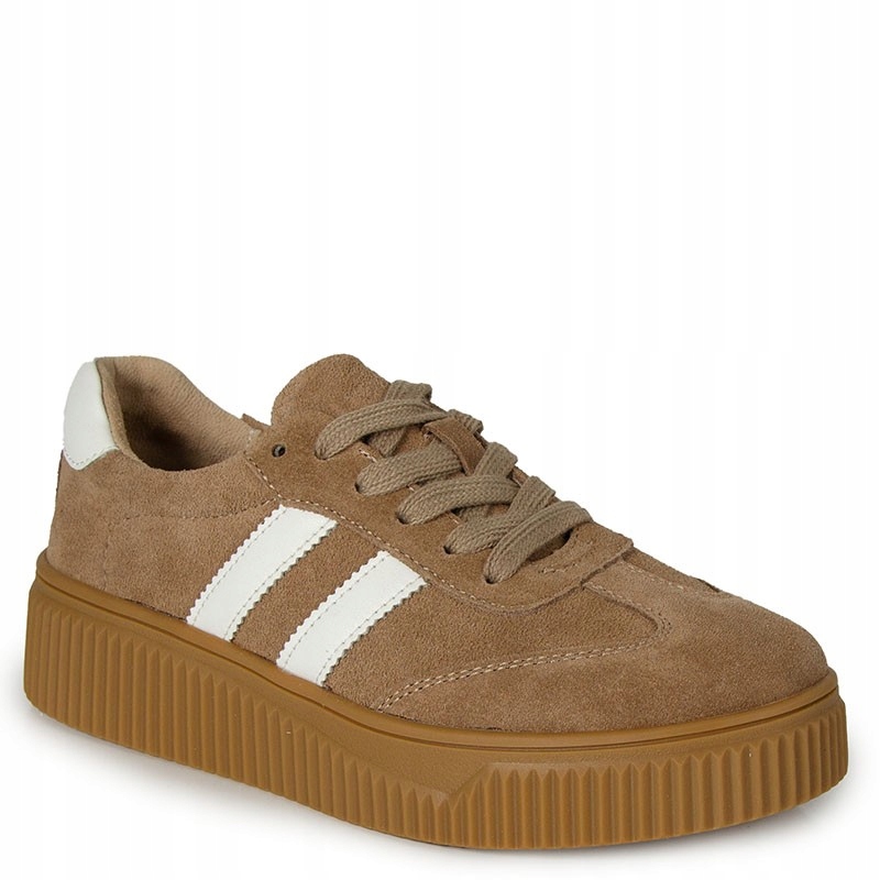 Filippo DP6776 Béžové Kožené Tenisky 40