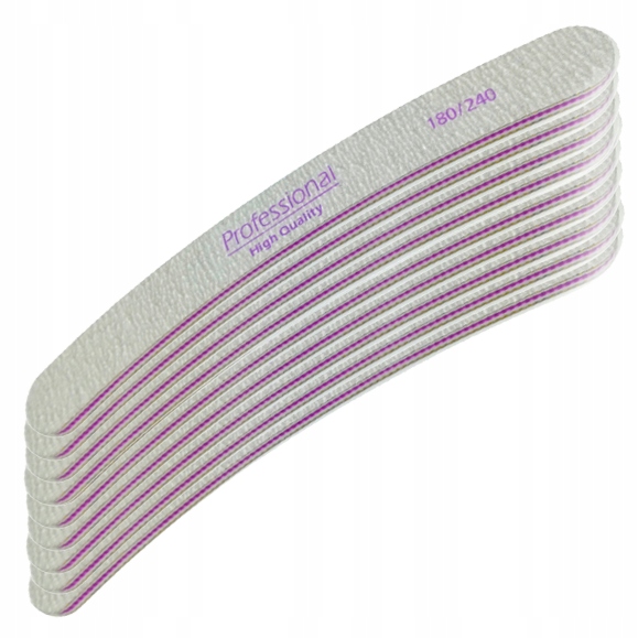 

Pilnik Do Paznokci Banan 180/240 Pro Hq 10 szt.