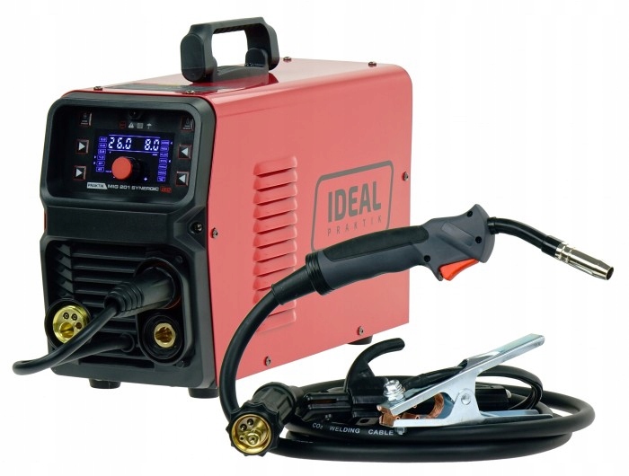 Półautomat Spawalniczy Praktik Mig 201 Synergic Led Ideal