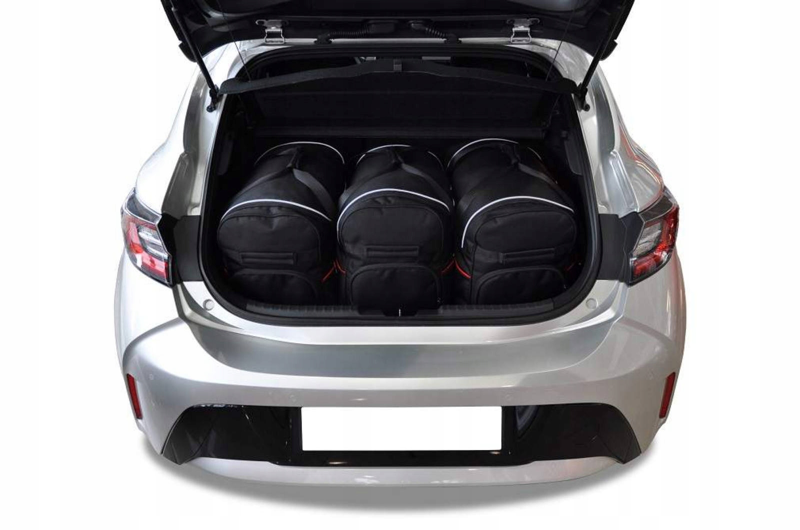 J&j Automotive Sada 3ks cestovných tašiek Sport pre Toyota Corolla Hatchba