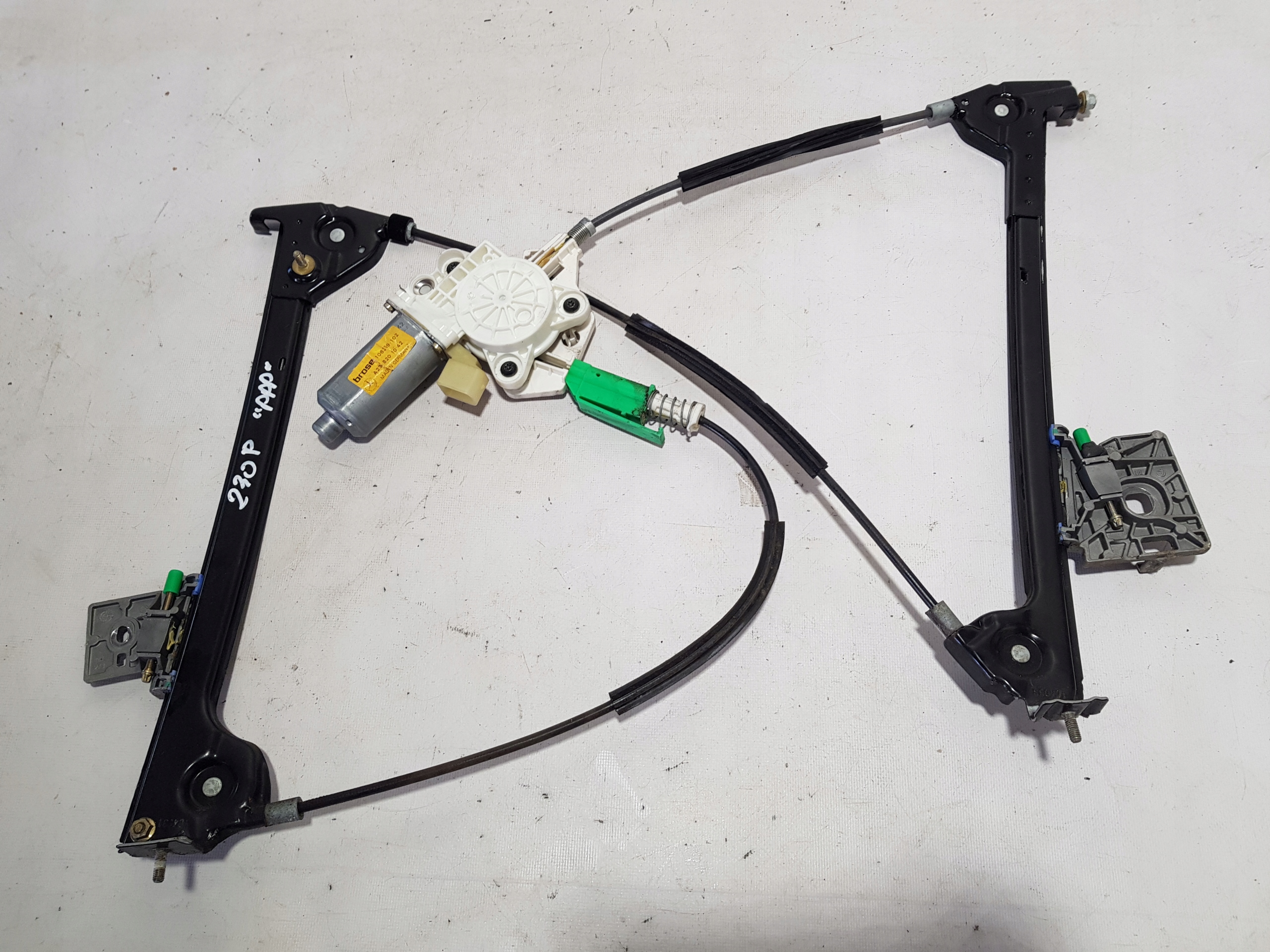 window regulator mechanism right front MERCEDES SL R230 W230