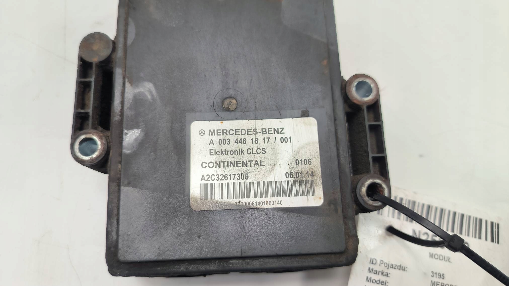 modulo CLCS A0034461817 mercedes-BENZ ACTROS MP4 1845