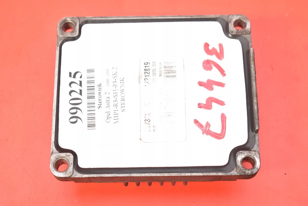 control unit computer of the engine 12212819 OPEL ASTRA 2 II G 1.7 DTI 75 KM 98-09