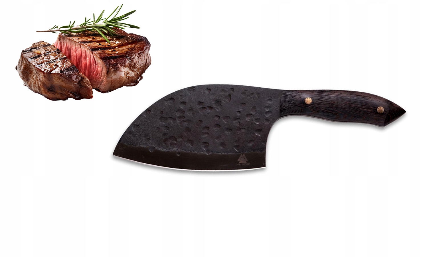 Dellinger D2 Alma Bbq Srbský nôž v štýle Almazan Kitchen 160