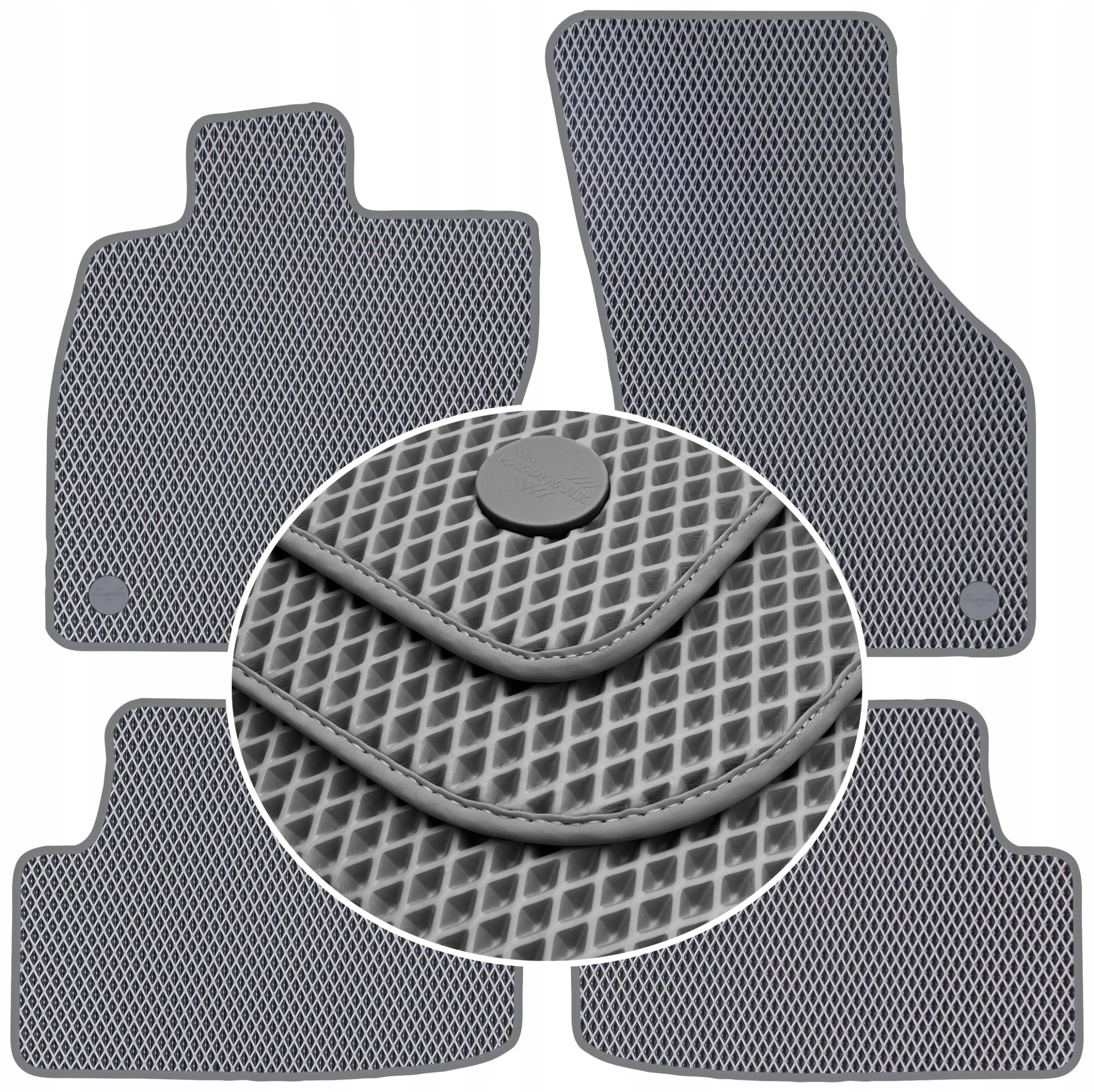 Audi A3 8V 2013-2020 Koberce Eternity Šedé