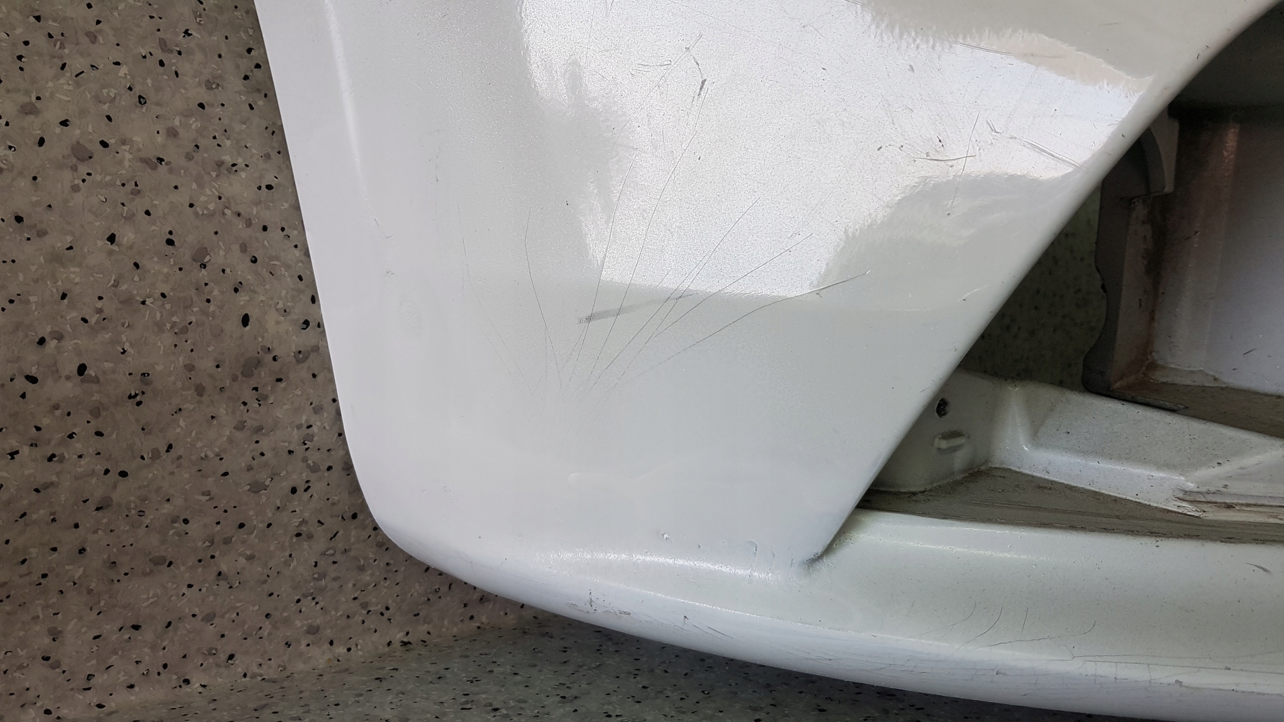 AUDI A4 B8 washers bumper front 9199