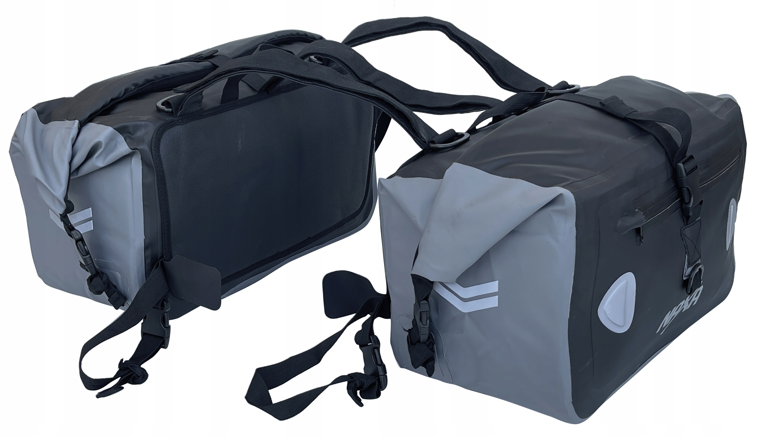 Brašna Na Motorku Naxa TB3 Tašky Boční Brašny|reflexní PRVKY|2x25 L