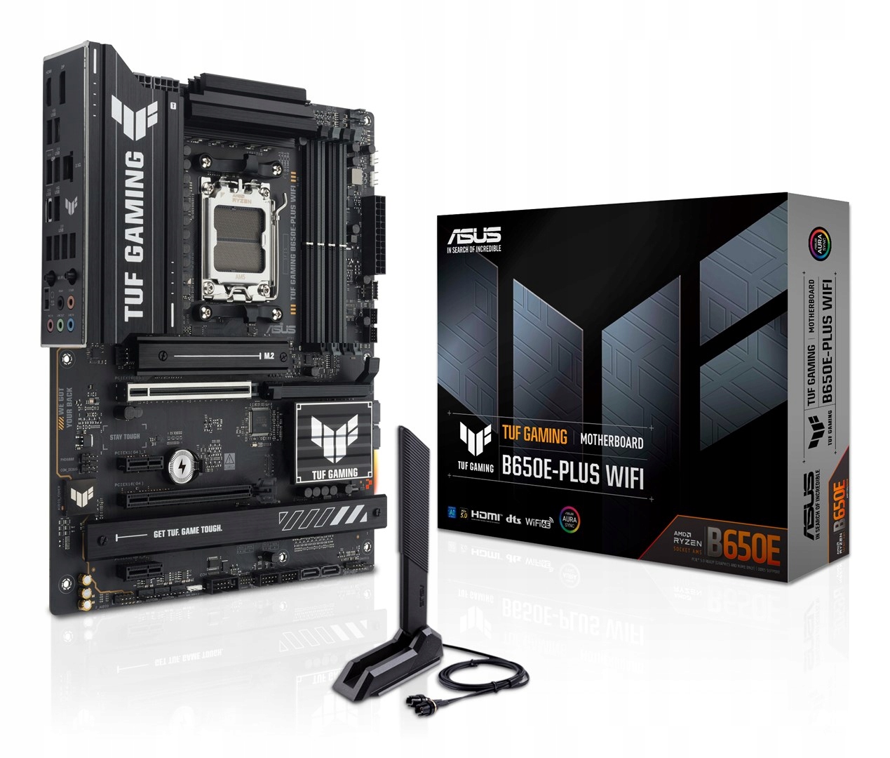 Płyta główna Asus Tuf Gaming B650E-PLUS Wifi AM5 DDR5 Atx WiFi Bt
