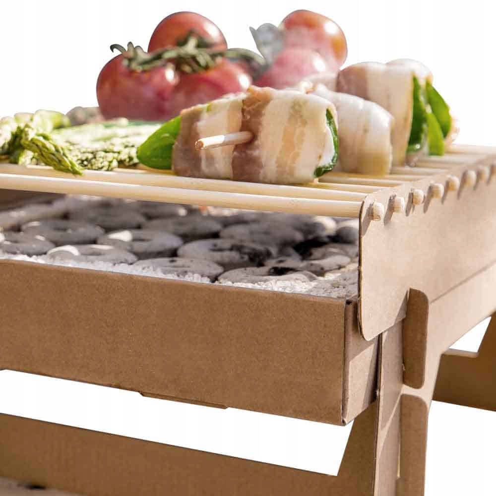 Grill węglowy MEATEOR jednorazowy eko kartonowy naturalny ekologiczny