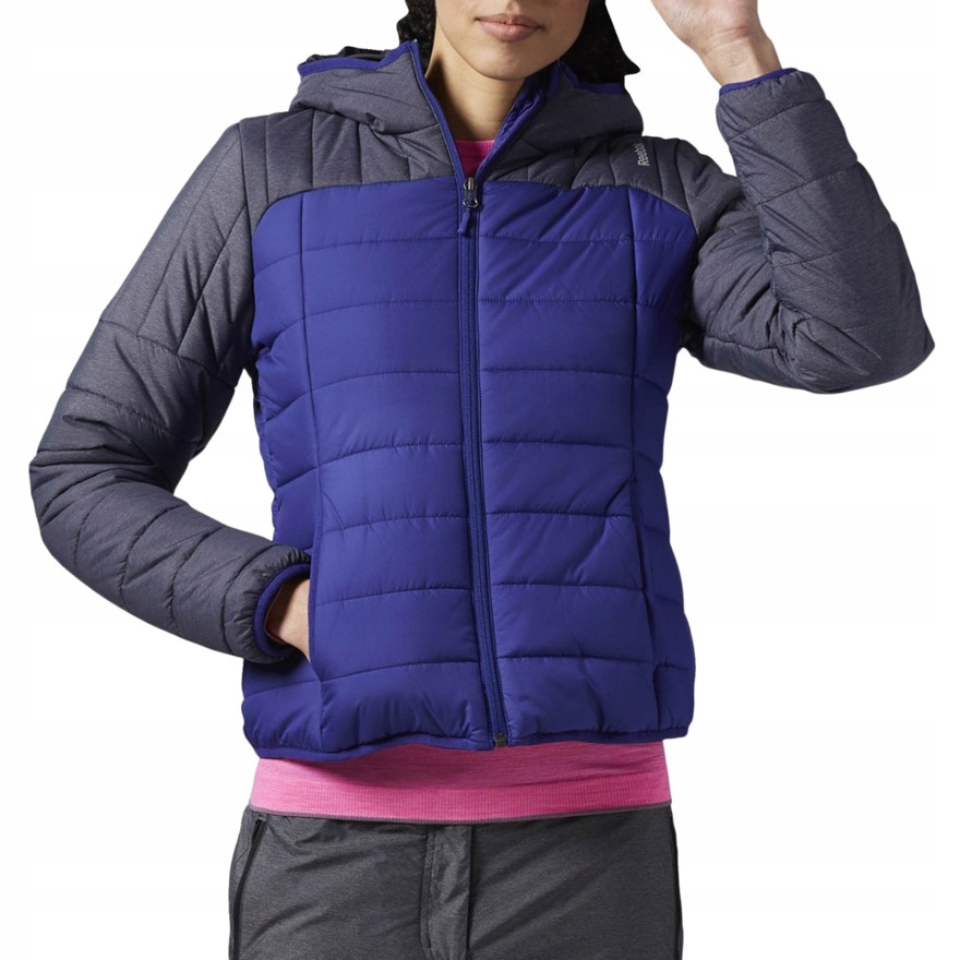 

Kurtka puchowa Reebok Fw Padded zimowa z kapturem