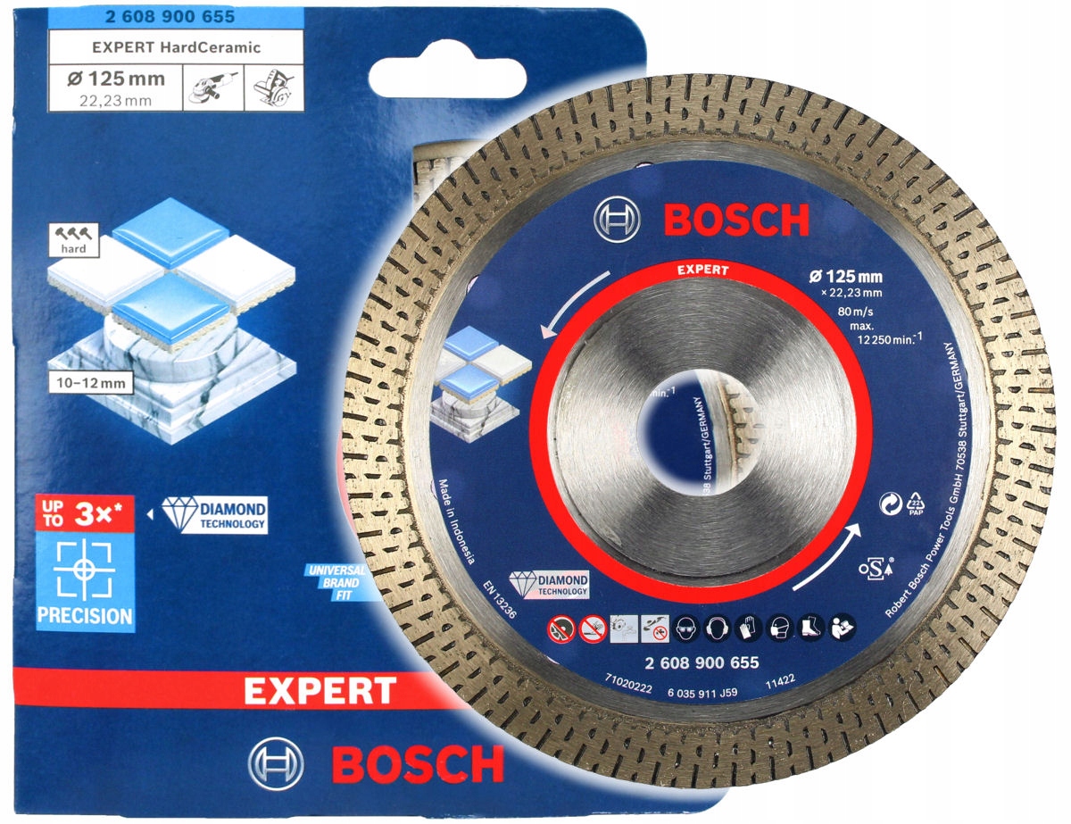 Zdjęcia - Tarcza Bosch  diamentowa 76mm/1,5mm  do Gws 10,8-76 