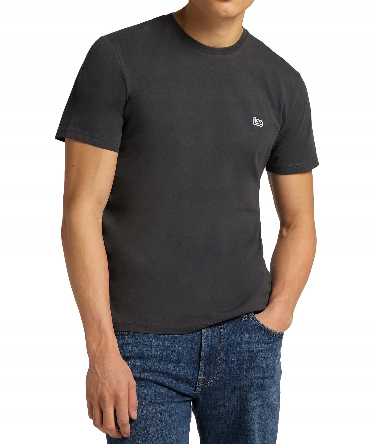 

T-shirt Lee Patch Logo Tee L60UFQON Black XXL