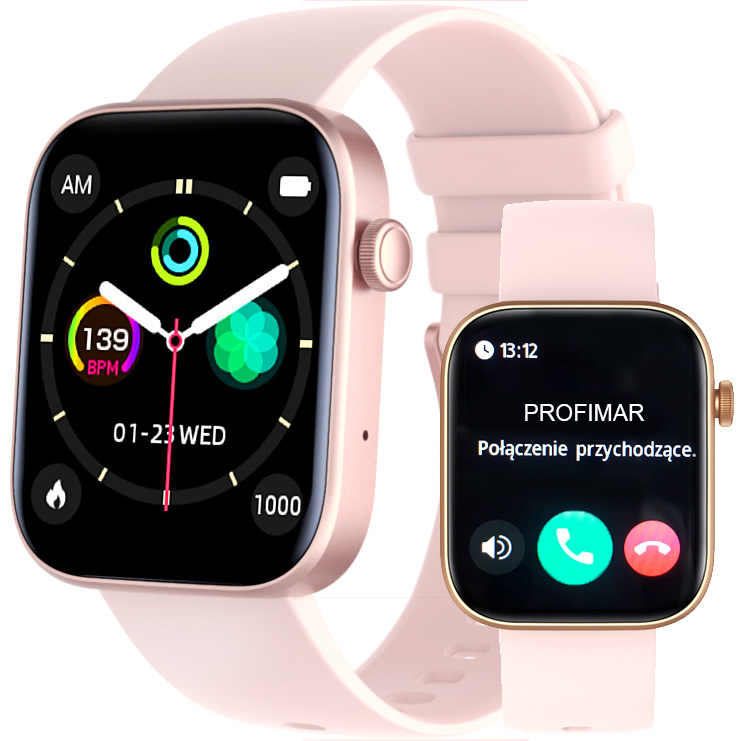 

Zegarek Smartwatch Rubicon Rozmowy Puls Sms Kroki