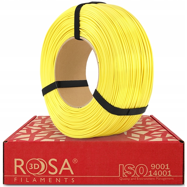 Filament 3D ReFill Asa 1,75mm Yellow 1kg ROSA3D Filaments