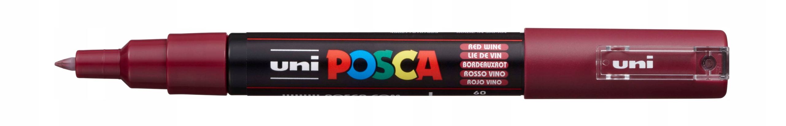 

Marker z farbą plakatową Posca PC-1M czerwony ciem